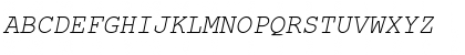 Courier New Italic Font Courier New Italic Font