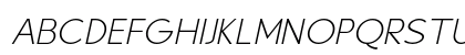 Qargeo Thin Italic