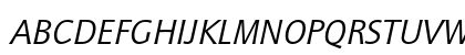 Quay Sans ITC Std Book Italic