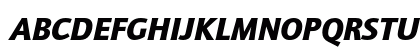 QuaySansEF BlackItalic