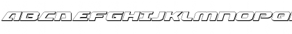 Iapetus 3D Italic Italic Font