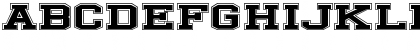 ILLINOIS block Regular Font ILLINOIS block Regular Font