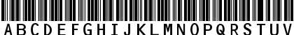 MRV Code39extMA Regular Font MRV Code39extMA Regular Font