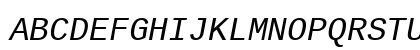 Liberation Mono Italic