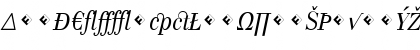CelliniTitling-ItalicExpert Regular Font