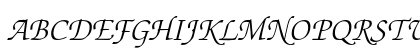 ITC Zapf Chancery LT Light Italic