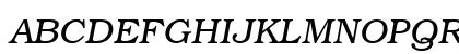 Bookman Lt HU Italic