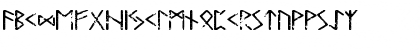 Tjelvar Runic Regular Font Tjelvar Runic Regular Font