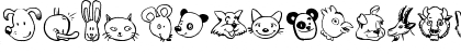 Toonimals Regular Font Toonimals Regular Font