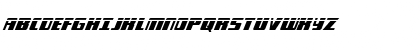 Typhoon Laser Italic Italic Font