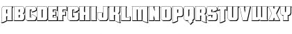 Union Gray 3D Regular Font