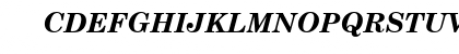 VNI-Centur Bold-Italic Font