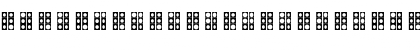 WLM Braille 4 Regular Font WLM Braille 4 Regular Font