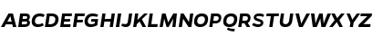 Gentona SemiBold Italic Regular Font