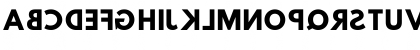 Hussar BdReversed Font