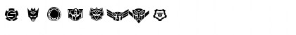 Robofan Symbols Regular Font Robofan Symbols Regular Font