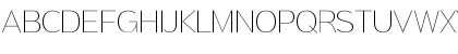 Sinkin Sans 100 Thin Regular Font