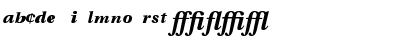 Utopia Expert Bold Italic Font