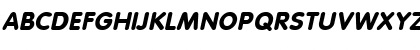 Vagabond Bold Italic Font
