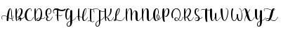 Diarylea scipt Font