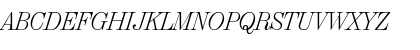 Lucida Casual CE Italic
