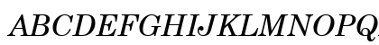 Century Schoolbook SWA Italic