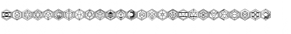 Hexagons Regular Font Hexagons Regular Font
