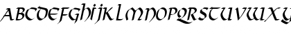 Valhalla Condensed Italic Font Valhalla Condensed Italic Font