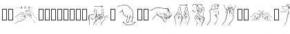 Lengua De Senas Chilena Hef Regular Font