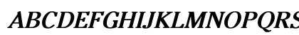 Cheltenham-Normal Bold Italic