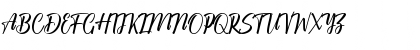 Chaprile Calligraphy Regular Font