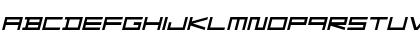 F-Zero GX Menu Font Obl Italic Font