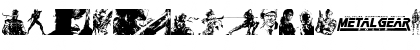 Metal Gear Solid The Phantom Font Regular Font Metal Gear Solid The Phantom Font Regular Font