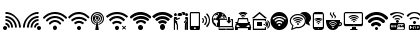 Wifi Icons Regular Font