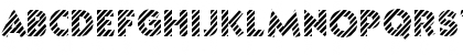 Big Stripes Regular Font