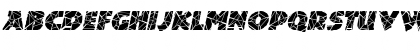 Dinosuaria-Cracked Italic Font