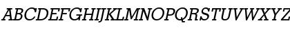 Geo-Condensed Italic Font