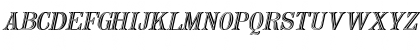 Handtooled Italic Font