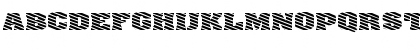 Heidelberg-Striped Normal Font