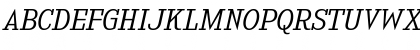 Kingsbridge Expanded Light Italic Font