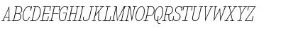Kingsbridge SemiCondensed UltraLight Italic Font