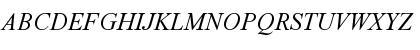 Marin Italic Normal Font
