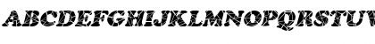 Marshmallow-Cracked Italic Font