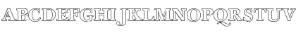 NewBaskerville-Bold Hollow Regular Font