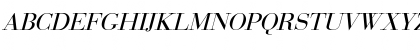 Bodoni Italic Font