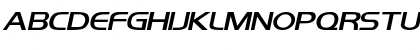 Orbit-Extended Bold Italic Font Orbit-Extended Bold Italic Font