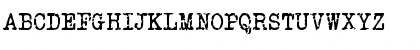 Veteran Typewriter Regular Font Veteran Typewriter Regular Font