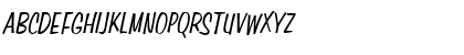 Simpson-Condensed Italic Font