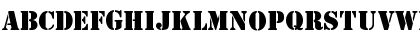 Stencil-Normal Regular Font Stencil-Normal Regular Font