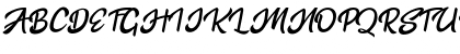 the Hartes Personal Use Regular Font the Hartes Personal Use Regular Font